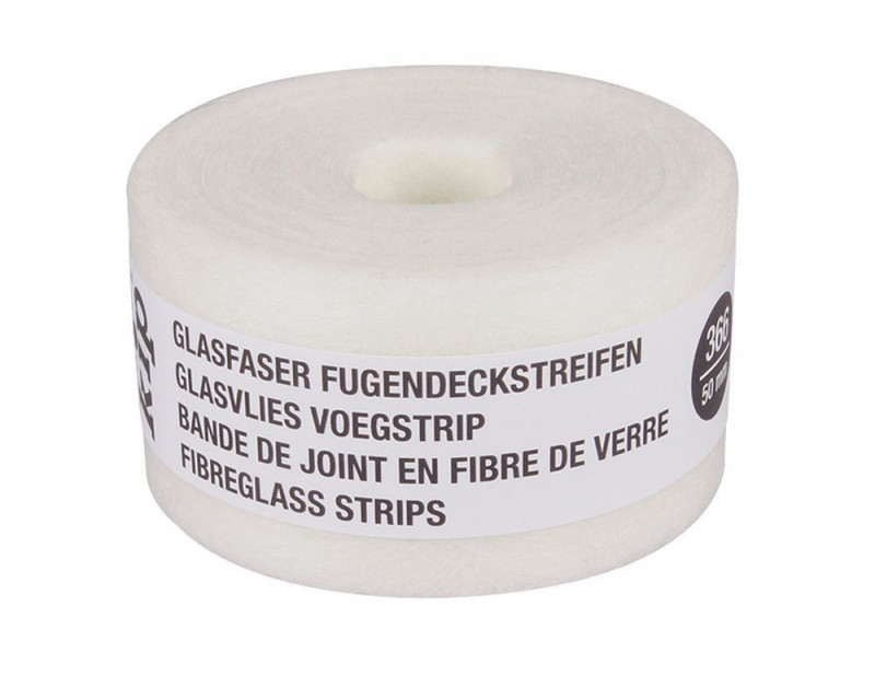 KIP 366 Fugendeckstreifen, weiß 50mm x 25m (40 Rollen) - 366-50