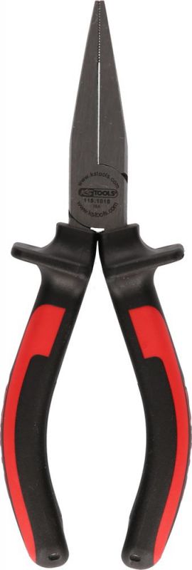 KS TOOLS ERGOTORQUE Pince à bec plat, denté 200mm - 115.1017