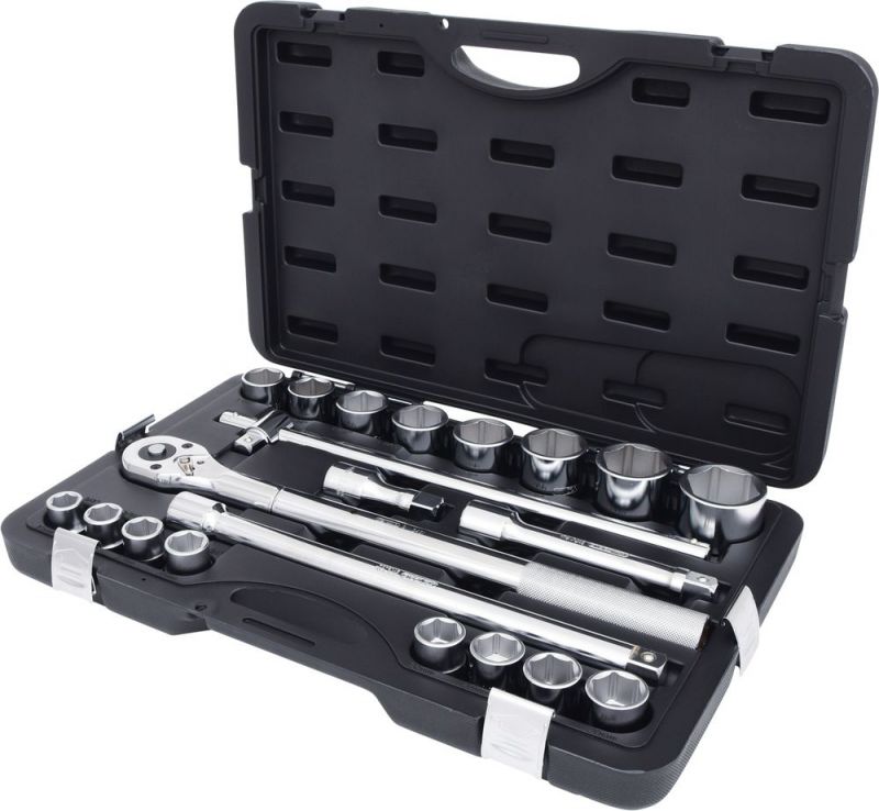KS TOOLS 3/4" Coffret de douilles, 21 pcs 6 pans - 911.0721