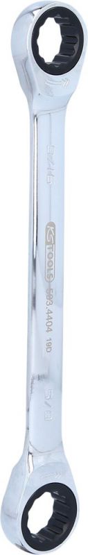 KS Tools GEARplus Doppel-Ratschenringschlüssel, 9/16"x5/8" - 503.4404