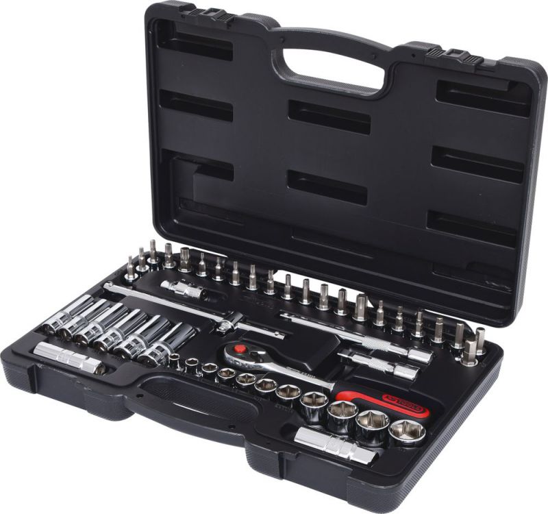 KS TOOLS 3/8" CHROMEplus Coffret de douilles, 46 pcs - 918.0846