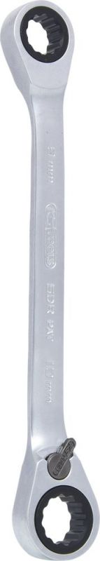 KS Tools GEARplus Doppel-Ratschenringschlüssel umschaltbar 8x10mm - 503.4572