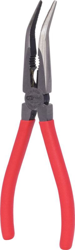 KS Tools Flachrundzange, gebogen, 200mm - 115.1319