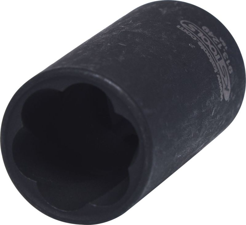 KS TOOLS 1/2" Douilles à chocs spirales, 19mm, 50mm longue - 913.1249
