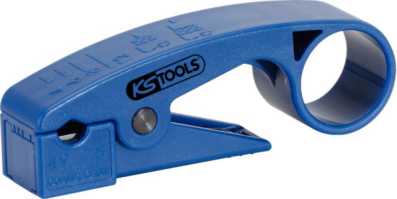 KS Tools Abisolierwerkzeug Koaxialkabel, 7,5mm - 115.1243