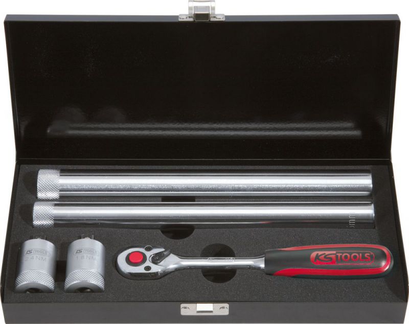 KS TOOLS 3/8" Coffret d'outils pour bougies, 5 pcs - 517.1140