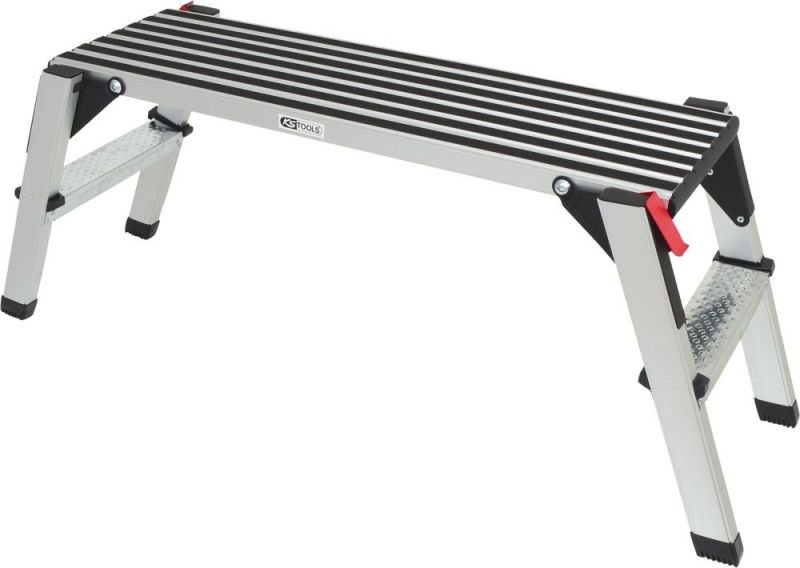 KS TOOLS Marche-pied en aluminium, 1270x446x495mm - 800.0960