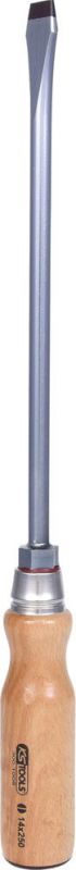 KS Tools ERGOTORQUE WOOD Schlitz-Schraubendreher, 14mm - 300.1008