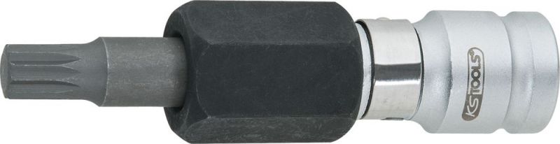 KS TOOLS 1/2" Douille XZN® pour poulies débrayables d'alternateur, M10 - 150.3135