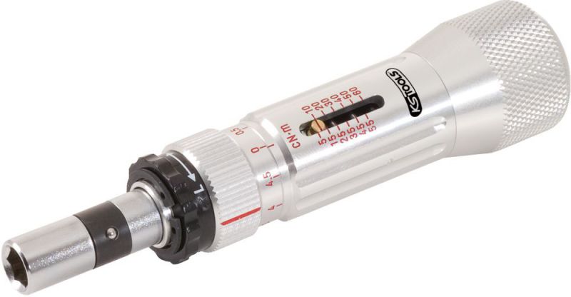 KS Tools 1/4" ESD Drehmomentschraubendreher Mikrometerskala, 5-60cNm - 516.3220