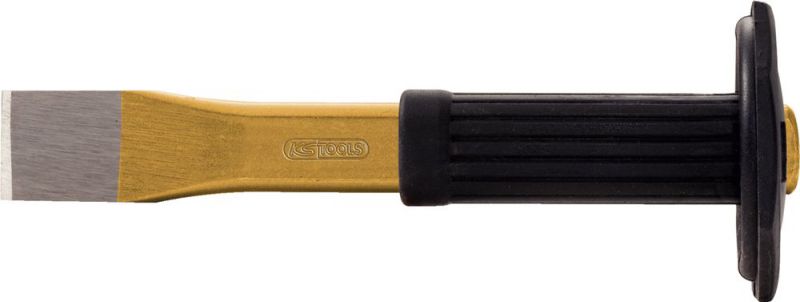 KS TOOLS Burins plats avec poignée de sécurité, oval, 300mm - 162.0114