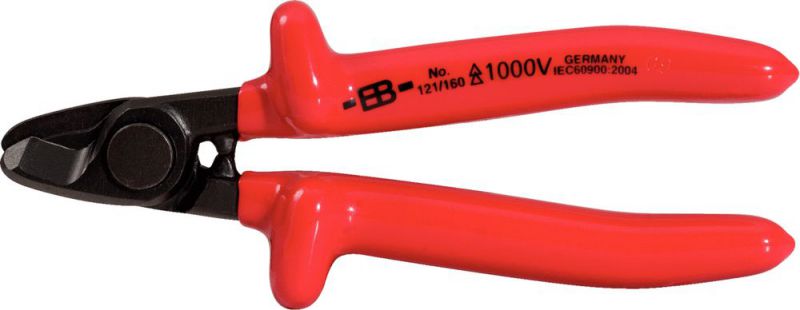 KS TOOLS Cisaille à main 1000V, 160 mm - 117.1286