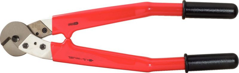 KS Tools Drahtseil-Kabelschere mit Schutzisolierung, 600mm - 117.1266