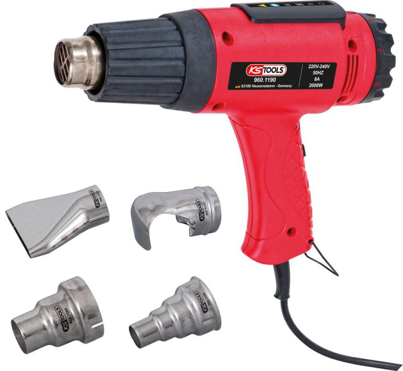 KS TOOLS Jeu de décapeur thermique - 960.1190