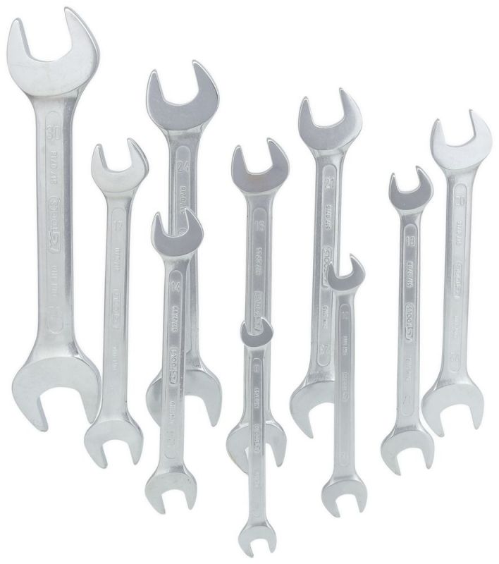 KS Tools Doppel-Maulschlüssel-Satz, 10-tlg 8-32mm - 517.0149