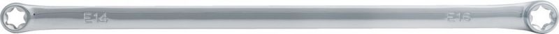KS TOOLS Clé polygonale double Torx E CHROMEplus, extra longue, E18xE20 - 518.0935