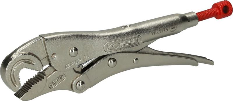 KS TOOLS Pince étau pour écrous, 175 mm - 115.1175