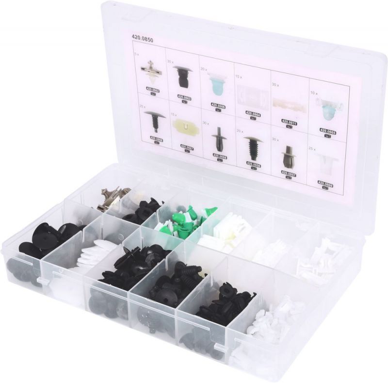 KS Tools Befestigungs-Clip-Satz für Volkswagen, 255-tlg - 420.0850