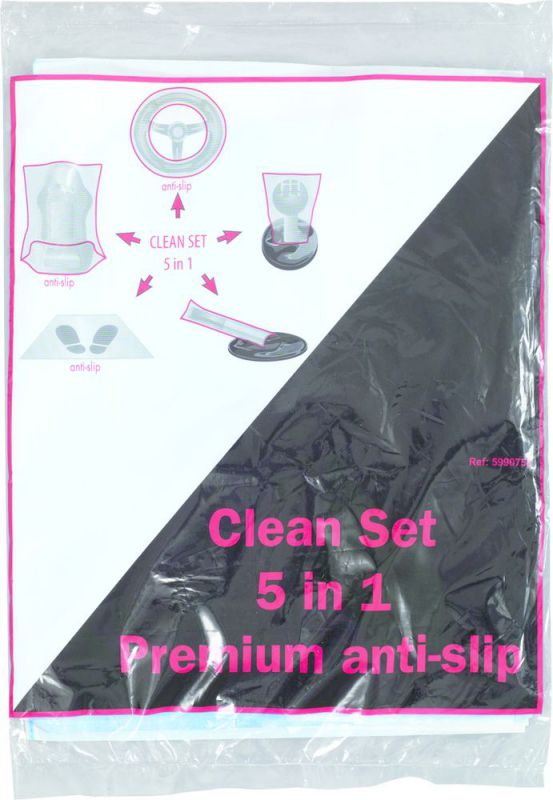 KS TOOLS Protection de l'espace intérieur 5 en 1 pour VL, pack de 100 - 500.8110
