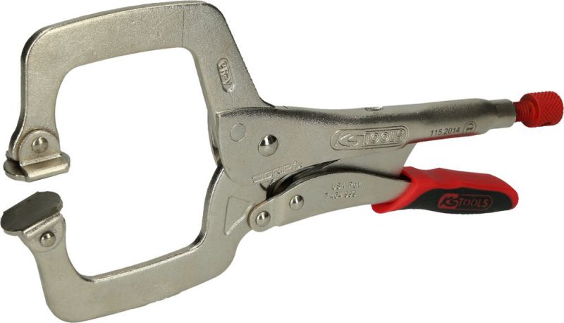 KS TOOLS Pince étau avec mâchoire ajustable 0-85mm - 115.2014