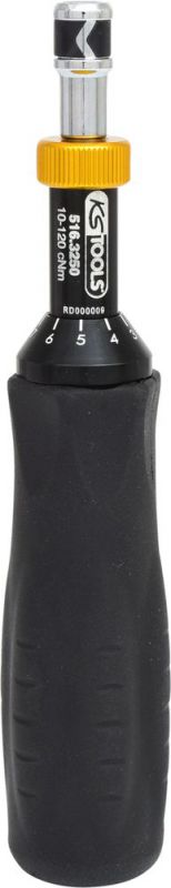 KS Tools 1/4" Drehmomentschraubendreher, 10-120cNm - 516.3250