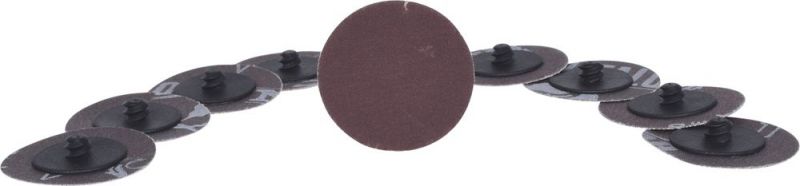 KS Tools Ersatz-Schleifpads, Ø50mm, Sand-Papier 240, 10er Pack - 515.5082