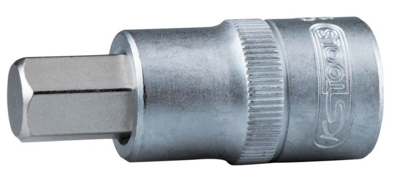KS Tools 1" Bit-Stecknuss Innensechskant, kurz, 22 mm - 911.1808