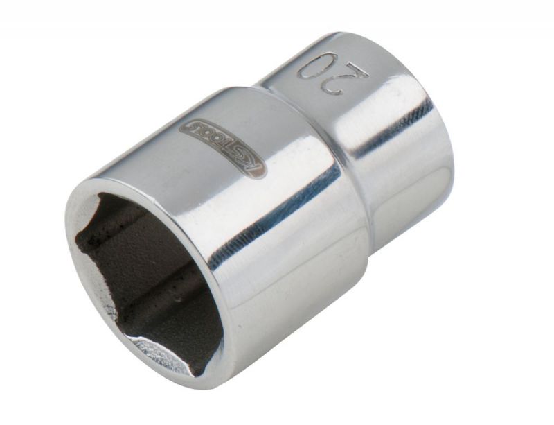 KS TOOLS 1/2" Douille 6 pans EDELSTAHL, 12 mm - 964.1212