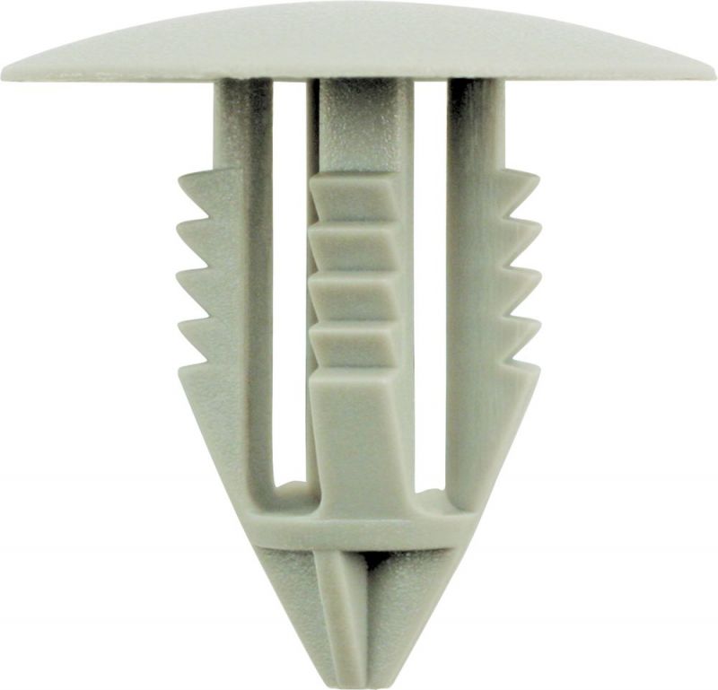 KS TOOLS Agrafes pour fixation de pare-chocs, gris pour Volvo, pack de 50 - 420.5806