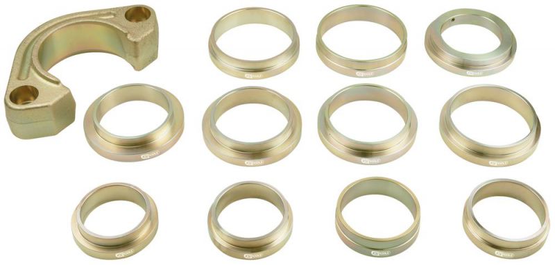 KS TOOLS Jeu d'outils universels complémentaire pour presse, 12 pcs - 440.0325