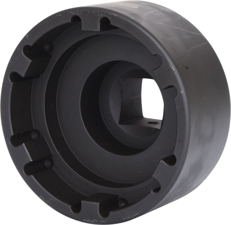 KS Tools 1" Nutmuttern-Schlüssel mit 6 Zapfen für Mercedes, 86 mm - 460.1075
