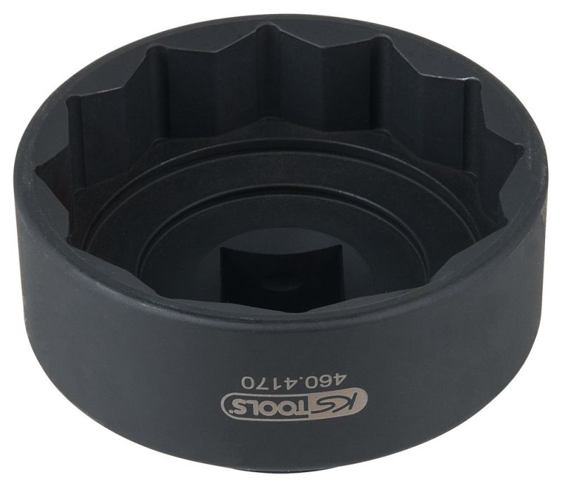 KS Tools 1" Achsmuttern-Schlüssel für Iveco, 12-kant, 85 mm - 460.4170