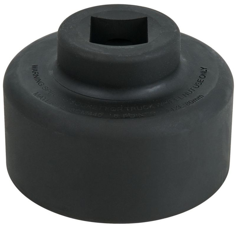 KS TOOLS 1" Douille d'écrou d'essieu, 6 pans, courte, 80mm - 460.0220