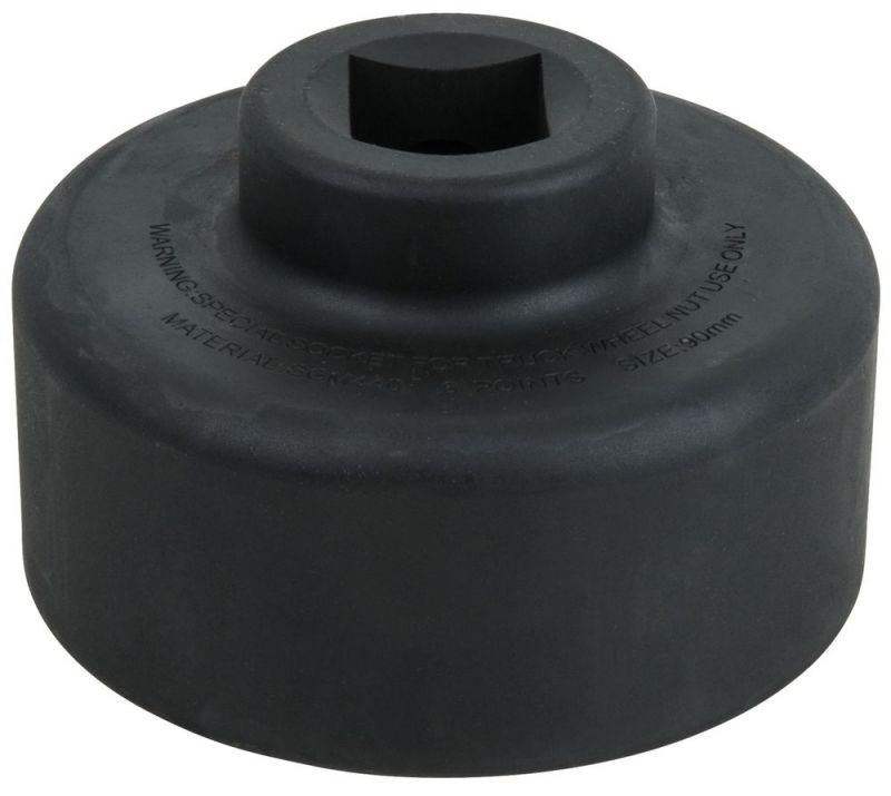 KS TOOLS 1" Douille d'écrou d'essieu, 6 pans, courte, 90mm - 460.0230