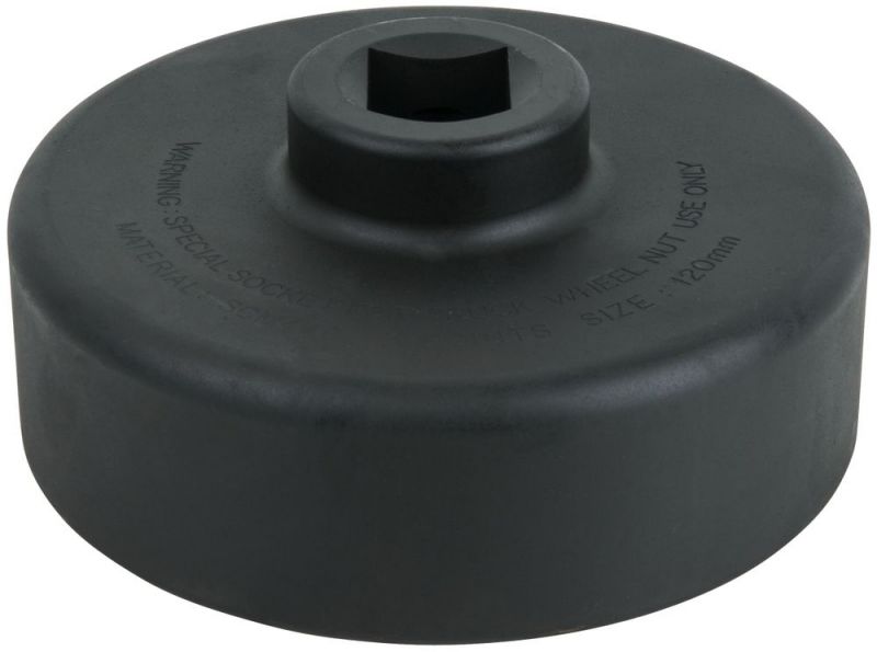 KS TOOLS 1" Douille d'écrou d'essieu, 6 pans, courte, 120mm - 460.0260