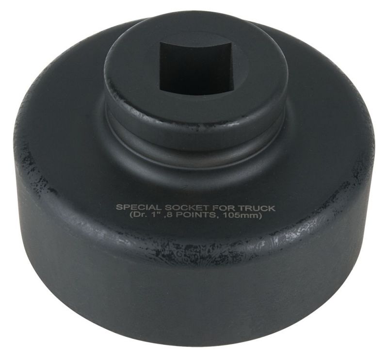 KS Tools 1" Achsmuttern-Schlüssel, 8-kant, kurz, 105 mm - 460.3315