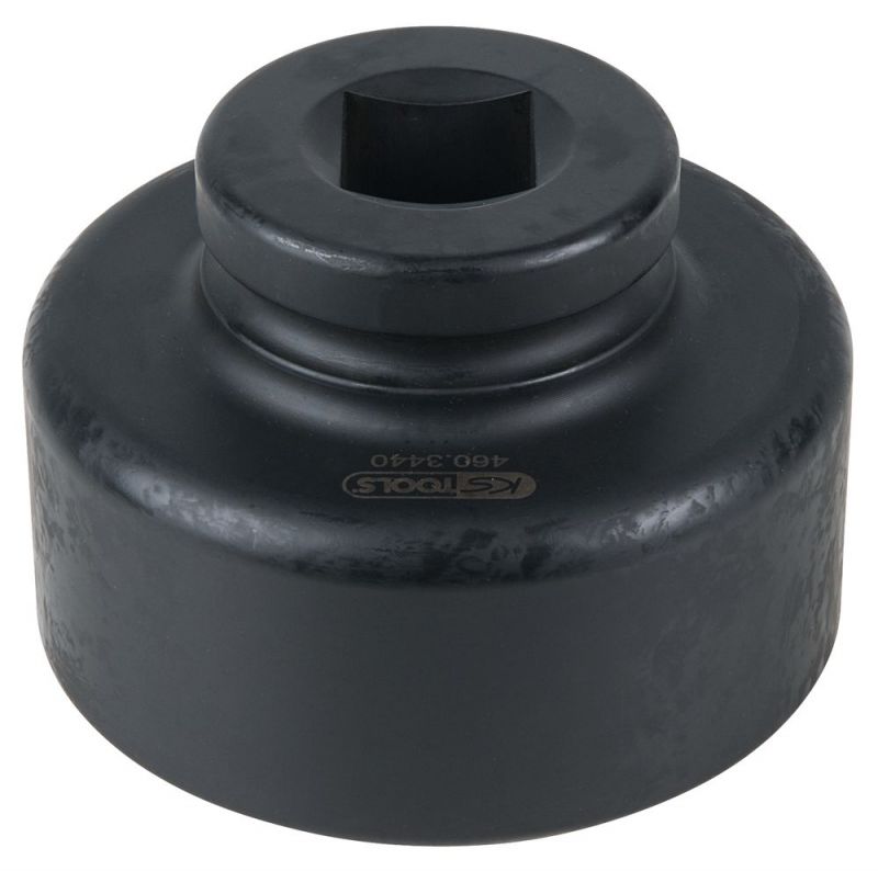 KS Tools 1" Achsmuttern-Schlüssel, 8-kant, kurz, 95 mm - 460.3440