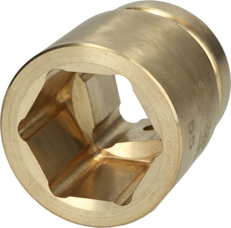 KS Tools 1.1/2" BRONZEplus Steckschlüsseleinsatz, 6-kant, 80 mm - 963.0006