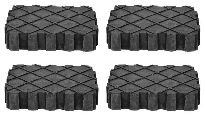 KS TOOLS Jeu de patins universels en caoutchouc pour plate-forme élévatrice, 4 pcs - 160.0391-TD