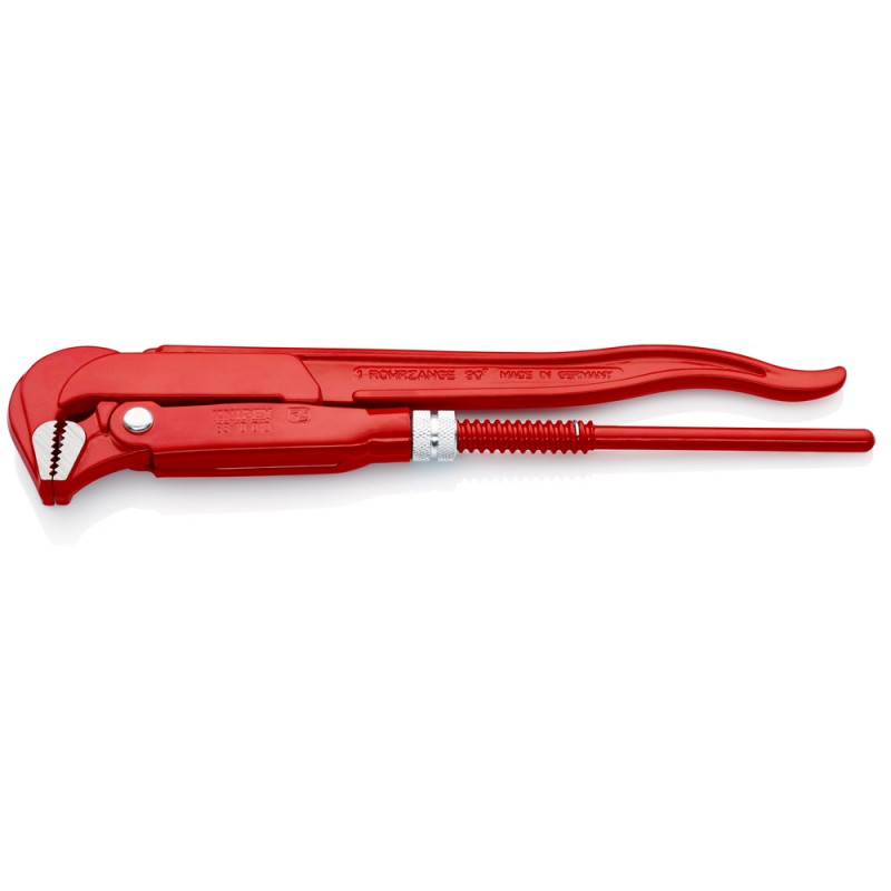 KNIPEX (83 10 010) Rohrzange 90° rot pulverbeschichtet