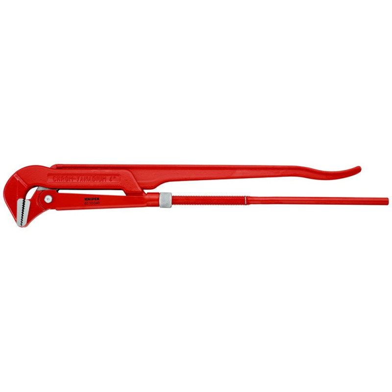 KNIPEX (83 10 040) Rohrzange 90° rot pulverbeschichtet