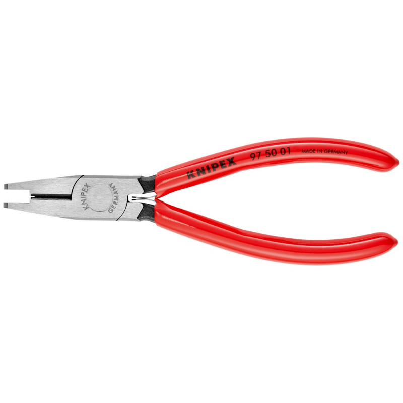 KNIPEX (97 50 01) Crimpzange für Scotchlok™-Verbinder mit Schneiden mit Kunststoff überzogen