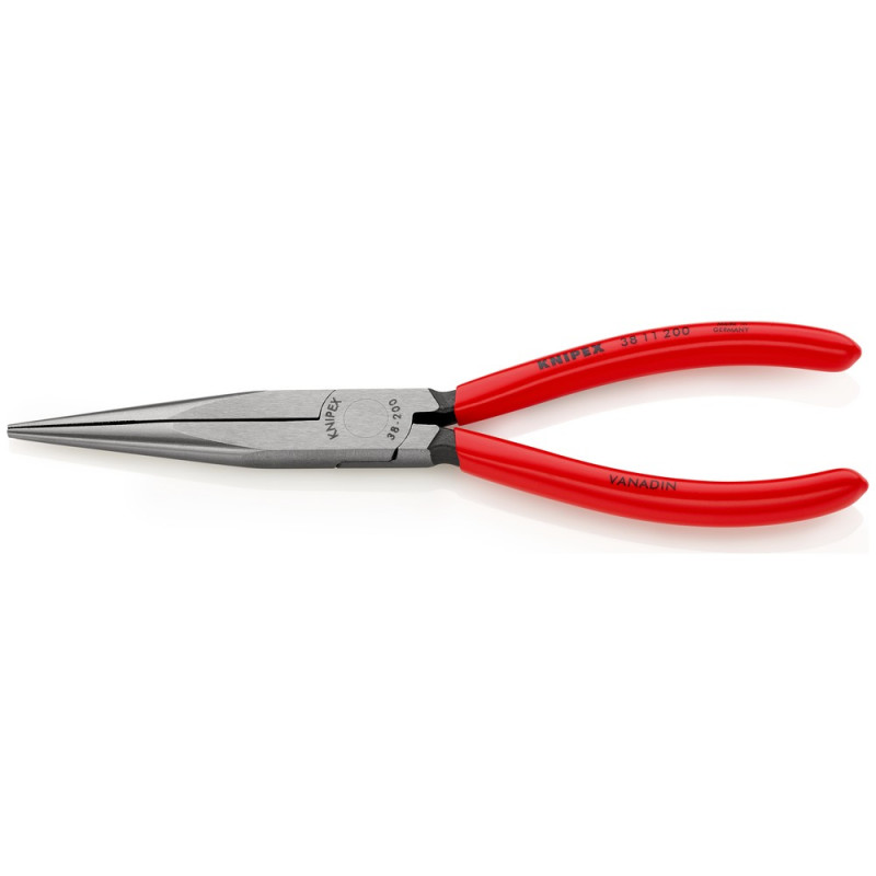 KNIPEX (38 11 200 SB) Mechanikerzange mit Kunststoff überzogen schwarz atramentiert