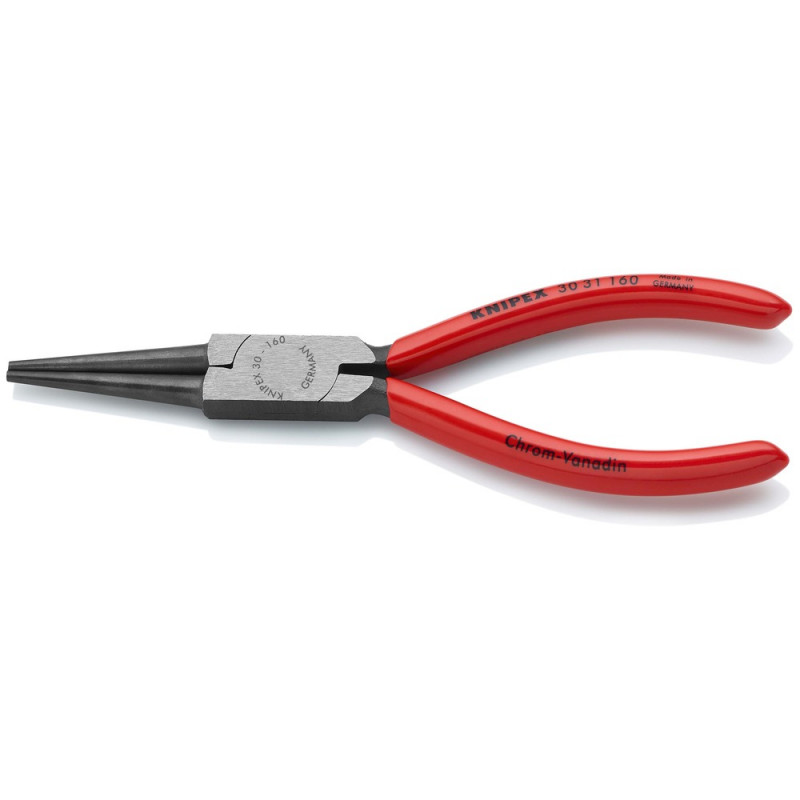 KNIPEX (30 31 160) Langbeckzange mit Kunststoff überzogen schwarz atramentiert