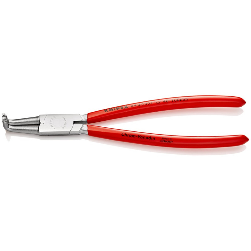 KNIPEX (44 23 J31) Sicherungsringzange für Innenringe in Bohrungen mit Kunststoff überzogen verchromt