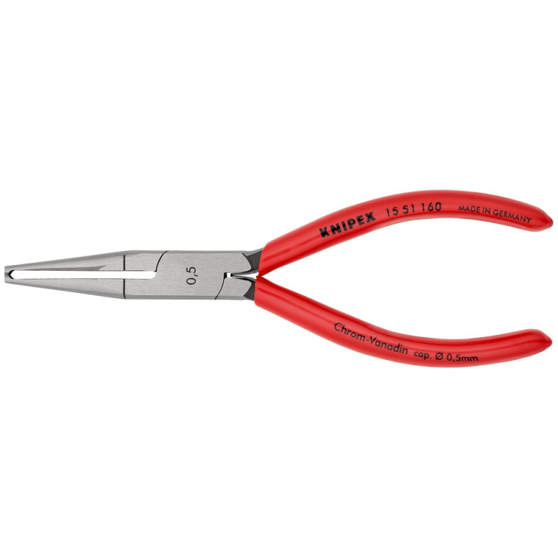 KNIPEX (15 51 160) Abisolierzange mit Kunststoff überzogen