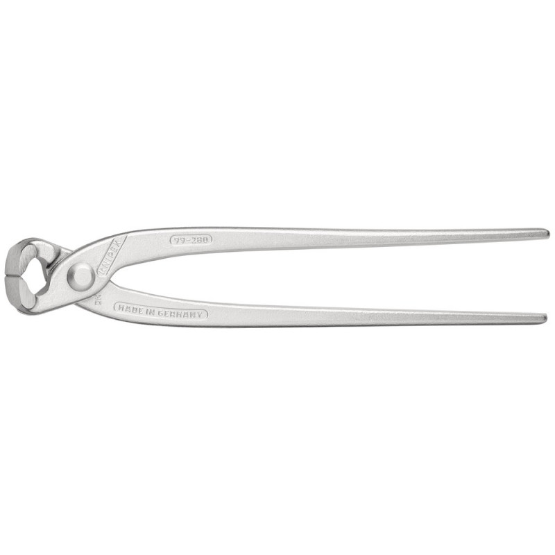 KNIPEX (99 04 280) Monierzange (Rabitz- oder Flechterzange) glanzverzinkt