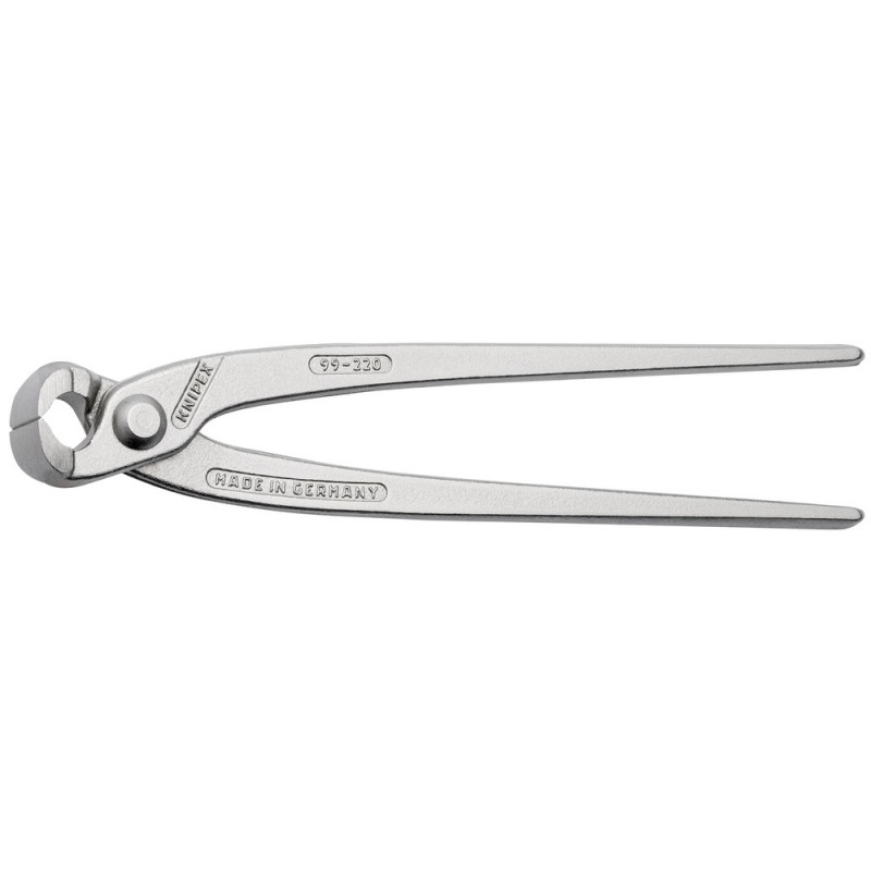 KNIPEX (99 04 220) Monierzange (Rabitz- oder Flechterzange) glanzverzinkt