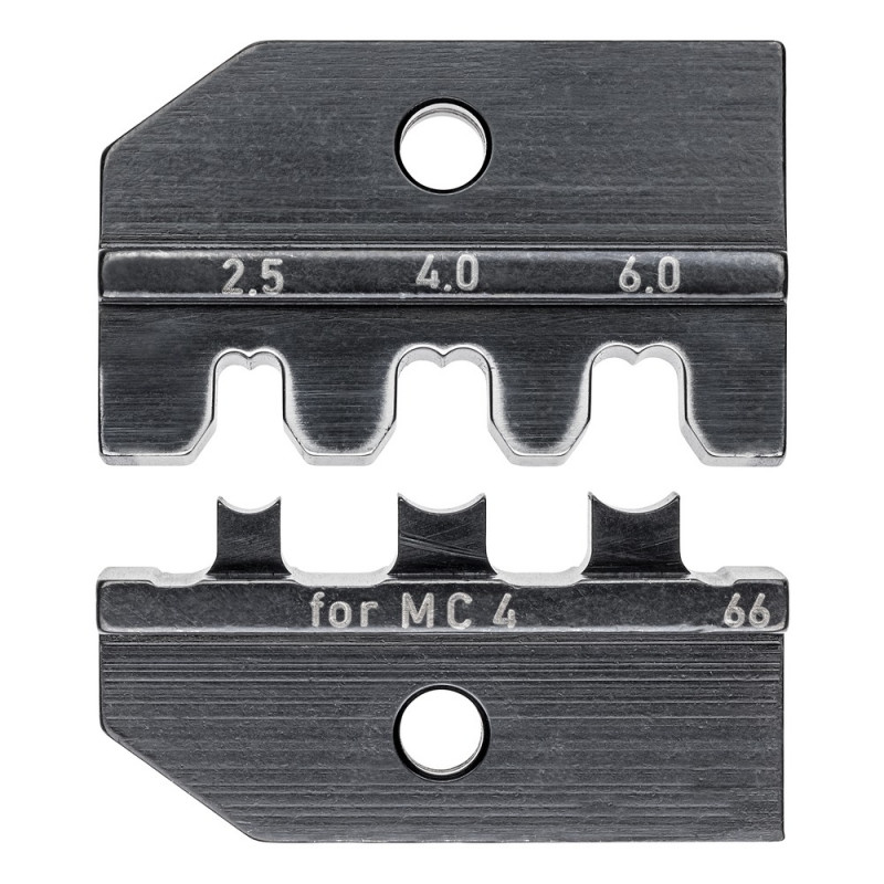 KNIPEX (97 49 66) Crimpeinsatz für Solar-Steckverbinder MC4® (Multi-Contact) & MC4® EVO2 2,5/4/6 mm²