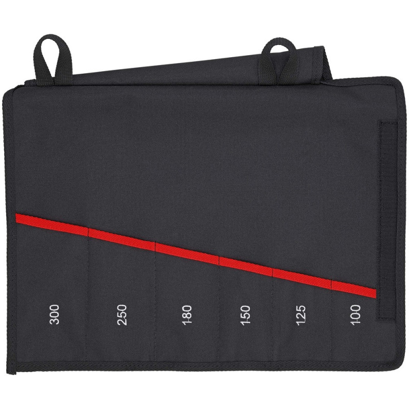 KNIPEX (00 19 55 S4 LE) Rolltasche für Zangenschlüssel leer 6 Fächer